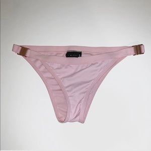 Pink and Rose Gold Pacsun Bikini Bottoms